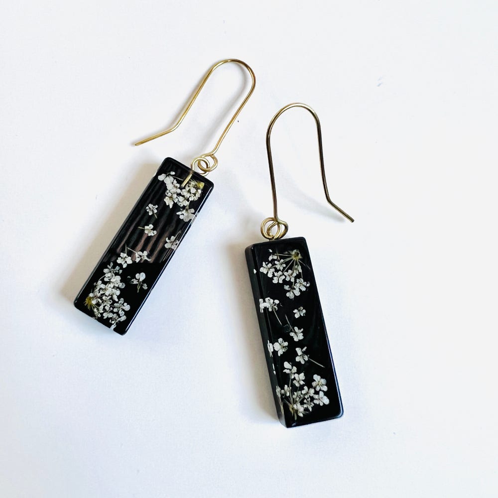 Botanical Queen Anne Palito Earrings